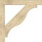 Ekena Millwork Funston Block Rough Sawn Bracket, Douglas Fir, 4"W x 36"D x 36"H BKT04X36X36FST05RDF - alternate 3